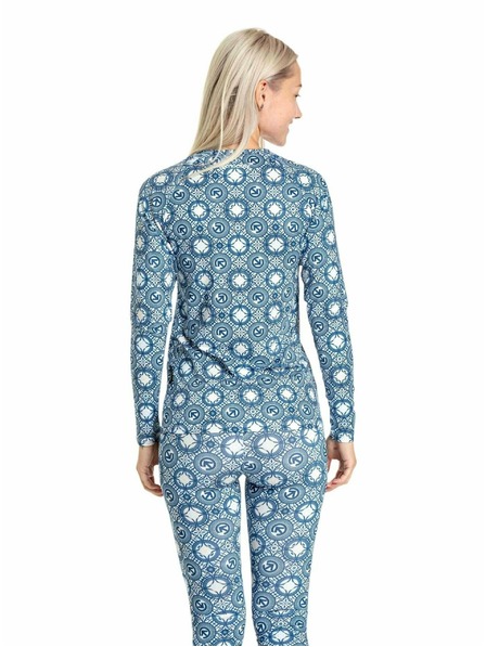 Meatfly Meatfly женска термична тениска Capa Mosaic Blue