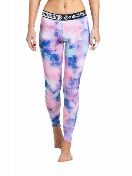 Meatfly Meatfly женски термични панталони Taro Purple Aquarel