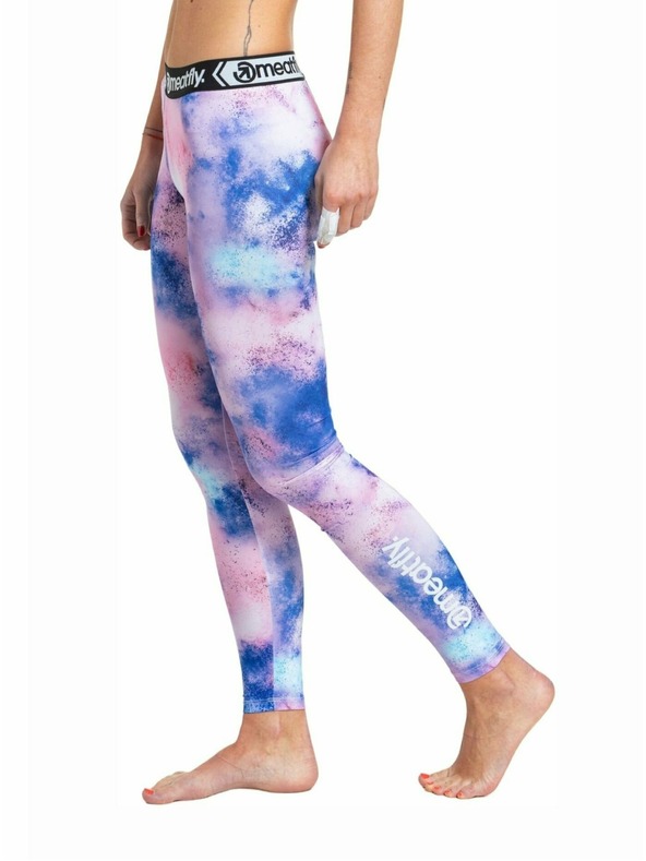 Meatfly Meatfly женски термични панталони Taro Purple Aquarel