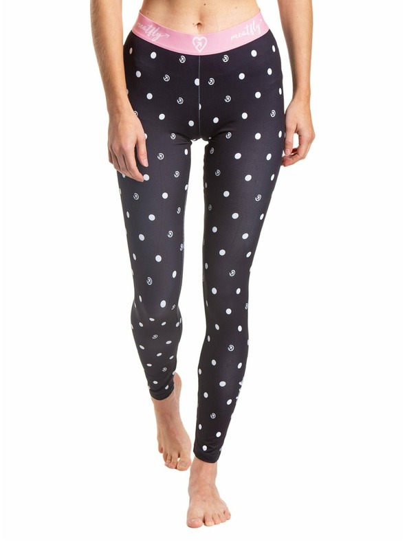 Meatfly Meatfly женски термични панталони Taro Black Dots