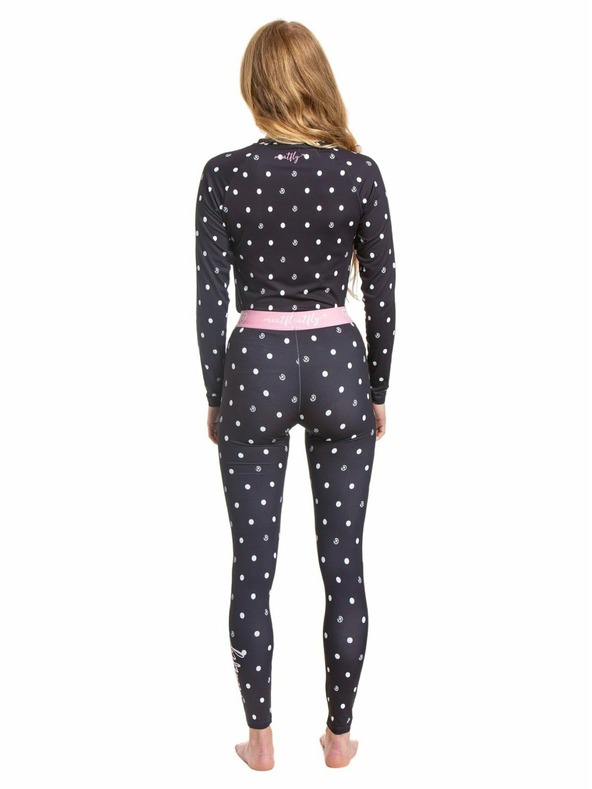 Meatfly Meatfly женски термични панталони Taro Black Dots