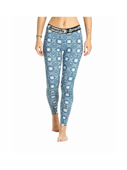 Meatfly Meatfly женски термични панталони Taro Mosaic Blue