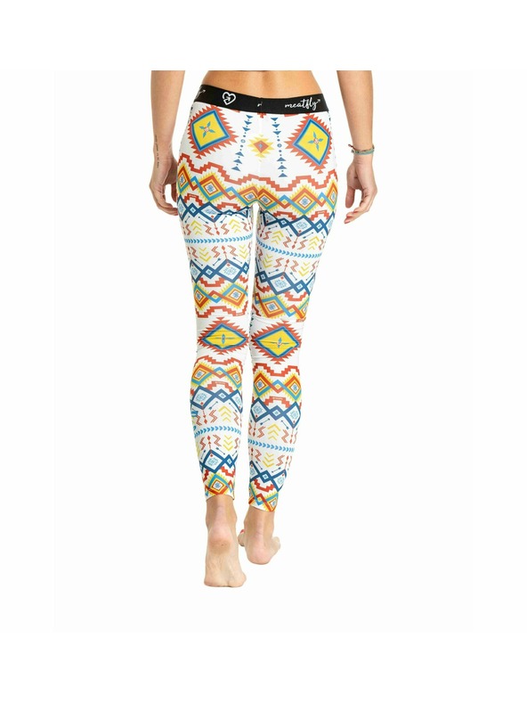 Meatfly Meatfly женски термични панталони Taro White Jones