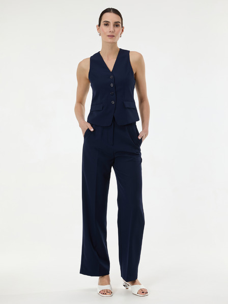 Orsay Тъмносин дамски широк панталон ORSAY