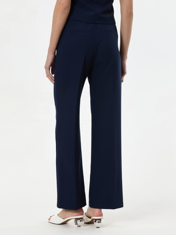 Orsay Тъмносин дамски широк панталон ORSAY