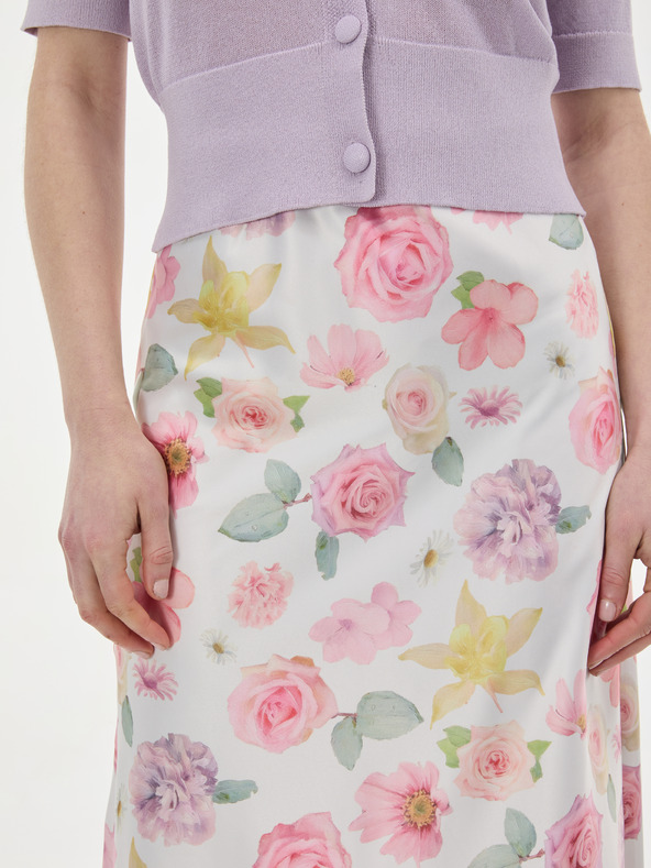 Orsay Розова дамска пола с шарка ORSAY