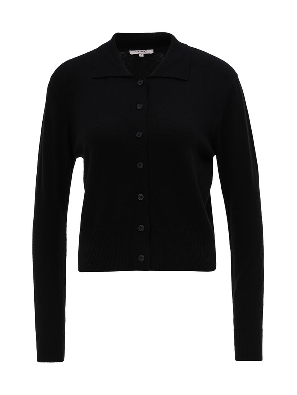 Orsay Черен дамски пуловер с яка ORSAY