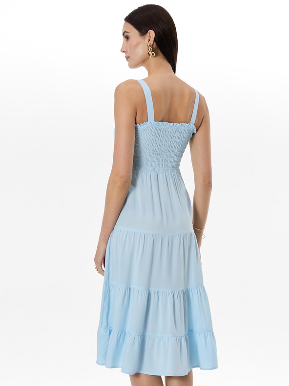 Orsay Светлосиня дамска миди рокля ORSAY