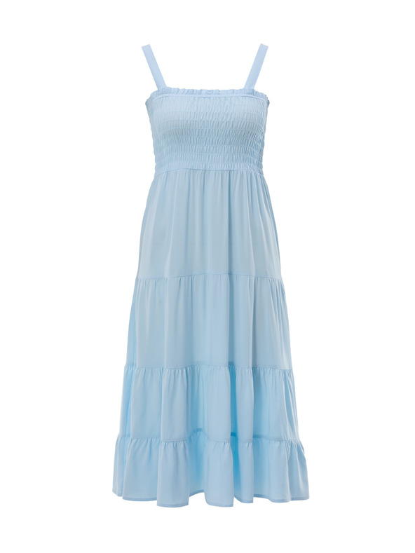 Orsay Светлосиня дамска миди рокля ORSAY