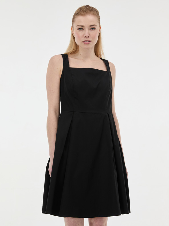 Orsay Черна дамска рокля с презрамки ORSAY