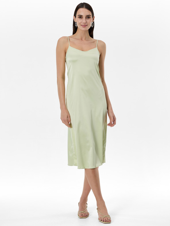 Orsay Светлозелена дамска рокля с презрамки ORSAY