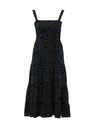 Orsay Черна дамска рокля на точки ORSAY