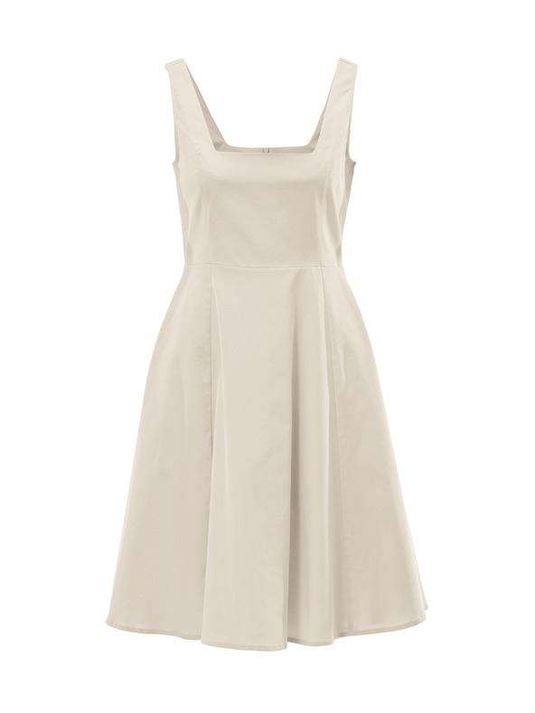 Orsay Кремава дамска рокля до коляното ORSAY