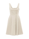 Orsay Кремава дамска рокля до коляното ORSAY