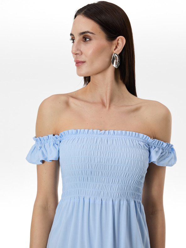 Orsay Светлосиня дамска миди рокля ORSAY