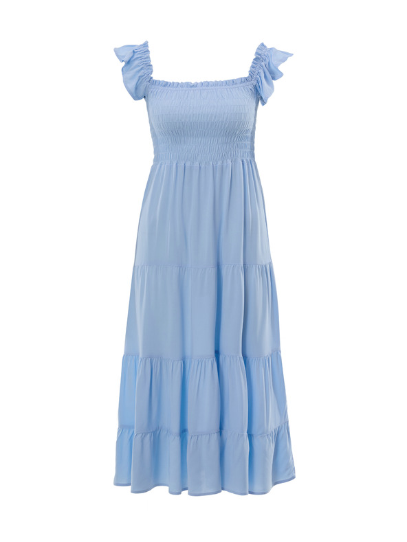 Orsay Светлосиня дамска миди рокля ORSAY