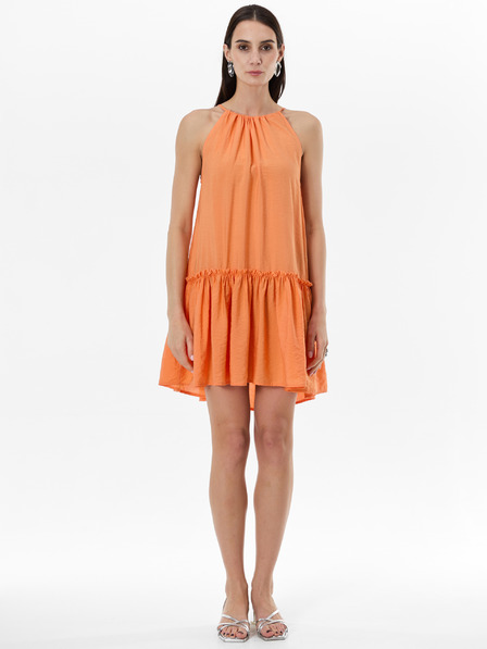 Orsay Оранжева дамска рокля до коляното ORSAY