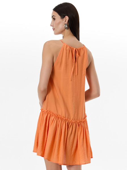 Orsay Оранжева дамска рокля до коляното ORSAY
