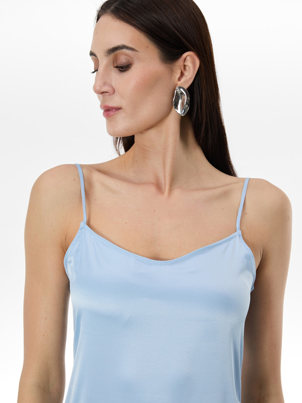 Orsay Светлосиня дамска рокля с презрамки ORSAY