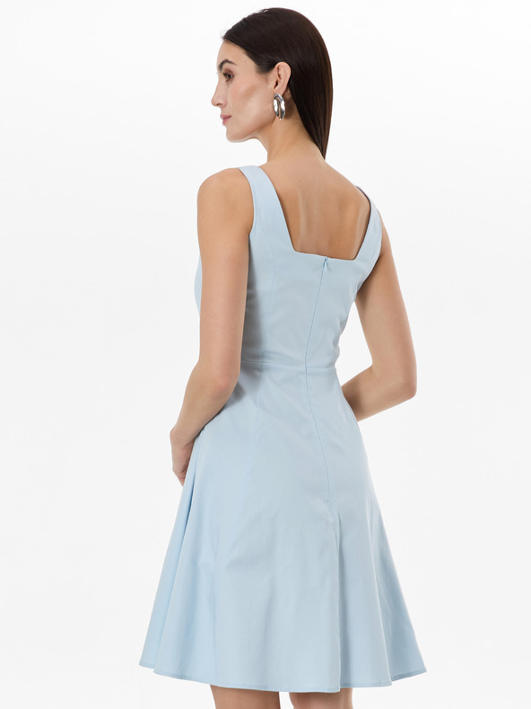 Orsay Светлосиня дамска рокля до коленете ORSAY