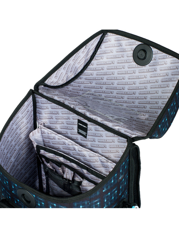BAAGL  Ergo Minecraft Blue Axe Ученическа раница