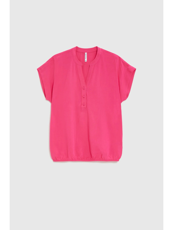 Moodo Риза от вискоза лилава Moodo