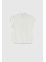 Moodo Бяла вискозна риза Moodo