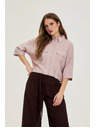 Moodo Вискозна риза розова Moodo
