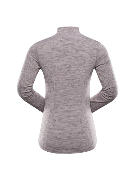 ALPINE PRO Дамска бързосъхнеща суитшърт с cool-dry ALPINE PRO GOLLA 2 driftwood