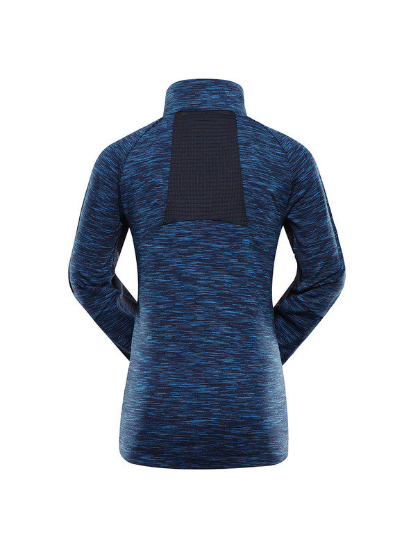 ALPINE PRO Детска спортна суитшърт със цип ALPINE PRO DETTO electric blue lemonade