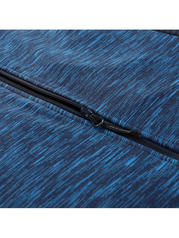 ALPINE PRO Детска спортна суитшърт със цип ALPINE PRO DETTO electric blue lemonade