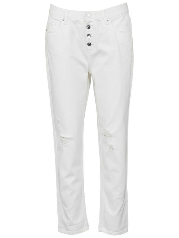 CAMAIEU Бели slim fit дънки CAMAIEU