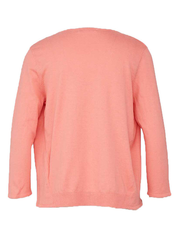 CAMAIEU Розов къс кардиган CAMAIEU