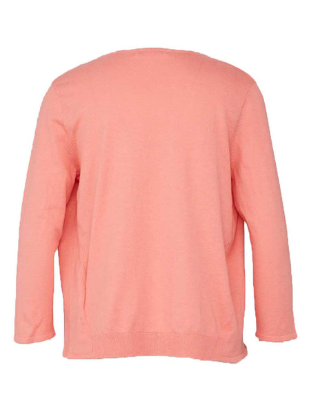 CAMAIEU Розов къс кардиган CAMAIEU