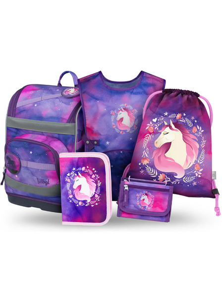 BAAGL  BAAGL SET 5 Zippy Plus Кон: портфейл, пенал, торбичка, престилка, портмоне