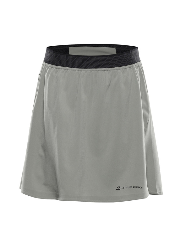 ALPINE PRO Дамска спортна пола с cool-dry ALPINE PRO UDENA сива