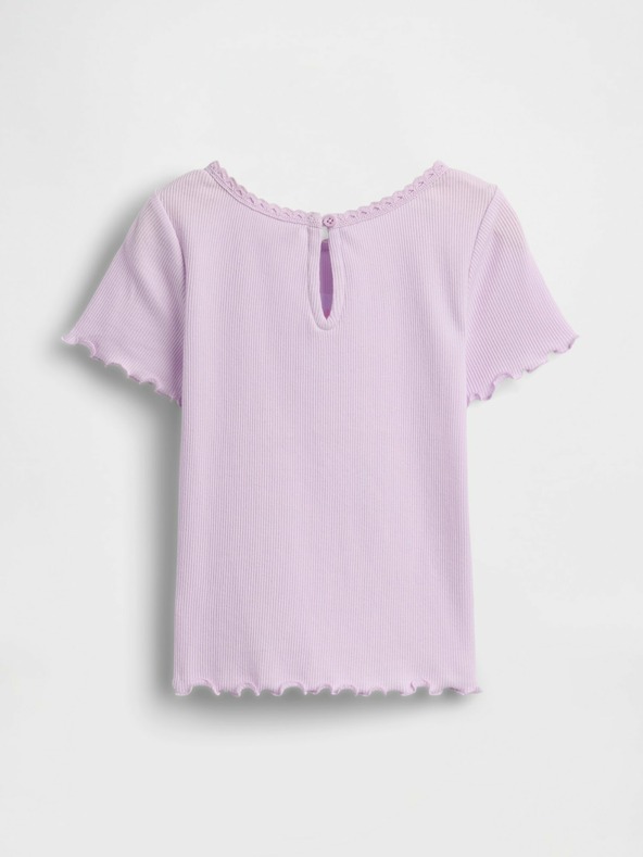 GAP Бебешка риза с ребра GAP