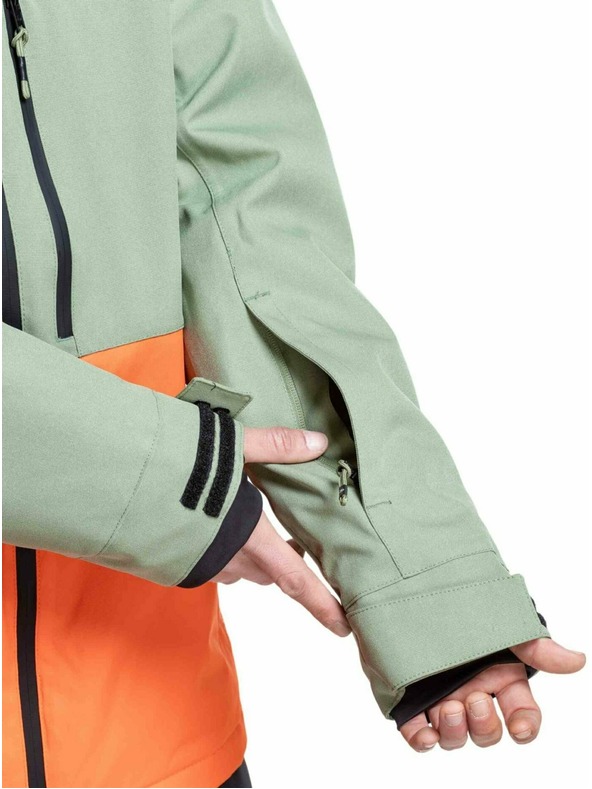 Meatfly Мeatfly мъжко ски и сноуборд яке Manifold Black / Orange