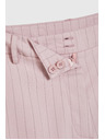 Moodo Панталони с фини райета розови Moodo
