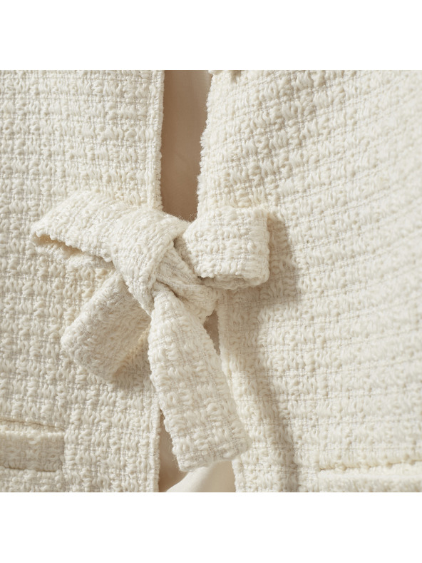 Sofie Schnoor Кремава вълнена дамска яка MAESW