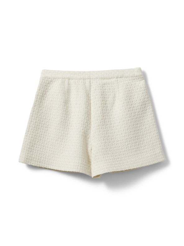 Sofie Schnoor Кремави вълнени дамски шорти MIDGESW