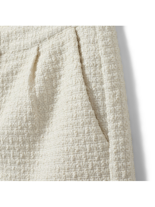 Sofie Schnoor Кремави вълнени дамски шорти MIDGESW