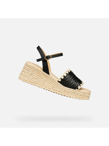 Geox Черни дамски сандали Geox Alemeria