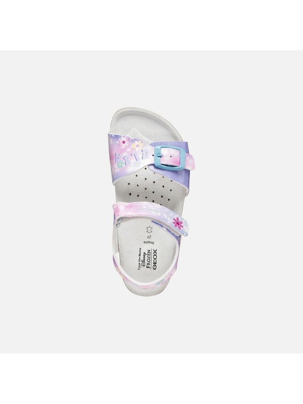 Geox Виолетови детски сандали Geox Adriel