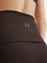 Under Armour Дамски спортни панталони Under Armour Meridian Rib Foldover Flare-BRN