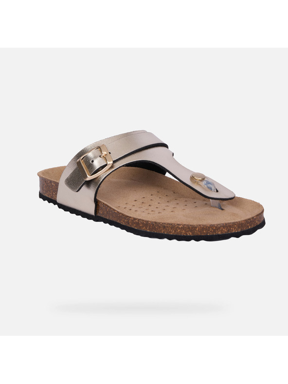 Geox Златисти дамски сандали Geox Brionia