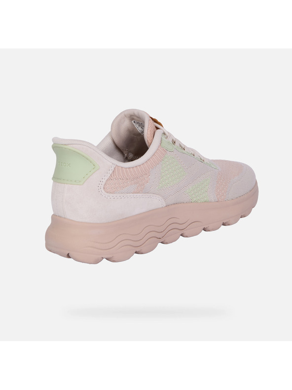 Geox Бежови дамски маратонки Geox Spherica Plus