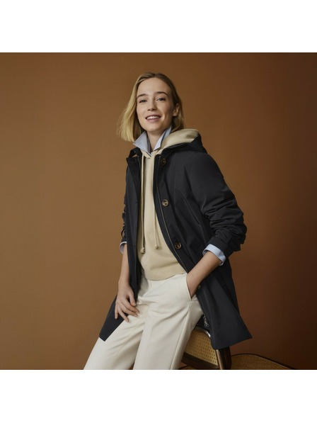 Geox Черна дамска паркa Geox Claudin