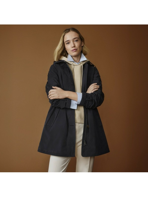 Geox Черна дамска паркa Geox Claudin