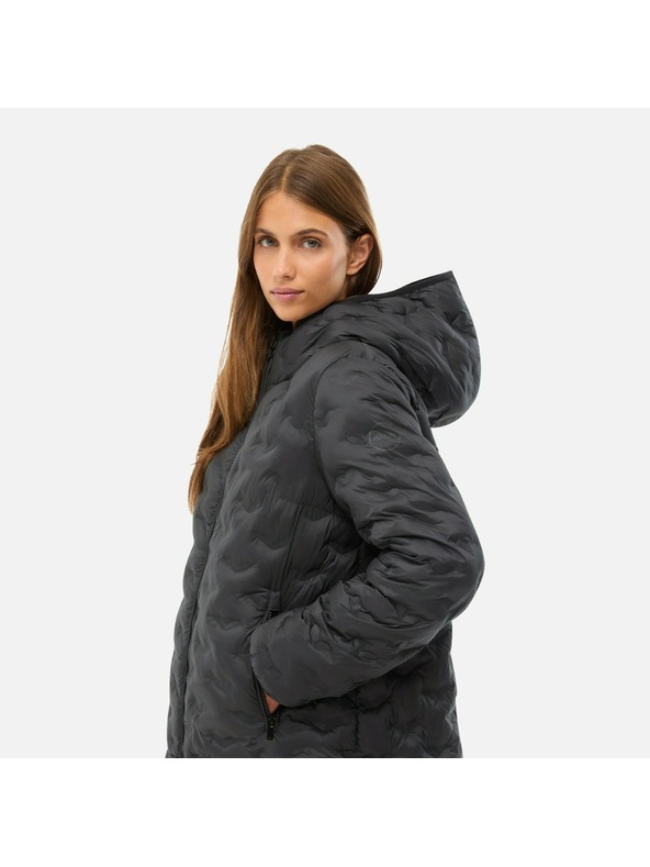 Geox Сива дамска пухена яка Geox Spherica